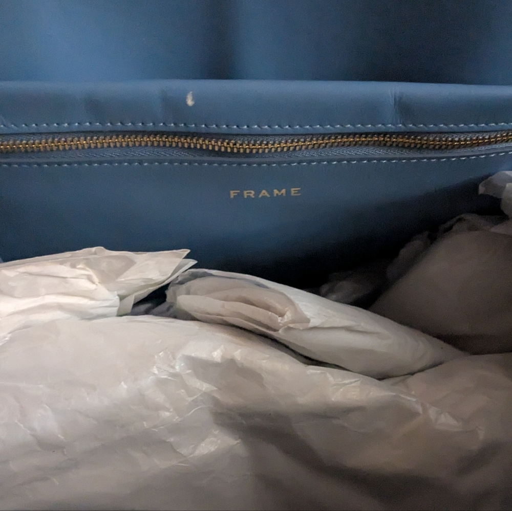 Frame les Second Blue Purse - Picture 4 of 5